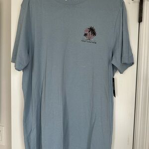 Travis Mathew Blue Men's Shirt